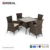 Outdoor Rattan 4-Seater Square Dining Set Oz-Or060