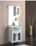 Floor Standing Gloss Painting MDF Bathroom Cabinet with Side Cabinet