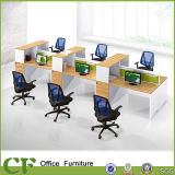 Fabric Partition Panel MFC 6 Person Office Workstation for Clerks
