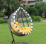 Factory Outdoor Swing, Rattan Furniture, Indoor Egg Hanging Chair (D017A)