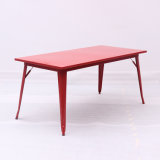 Wholesale Metal Restaurant Table in Bright Red (SP-RT556)