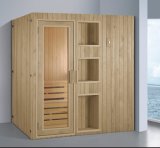 1800mm Rectangle Solid Wood Sauna for 4 Persons (AT-8645)