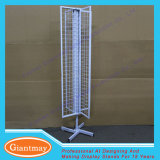 Powder Coated Spinning Metal Mesh Wire Shelf for Hanging Hook