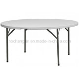 Hot Selling High Quality 6ft Round Plastic Folding Table
