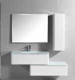 2017 Qilong Hot Selling PVC Bathroom Cabinet with Shelf