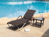 Outdoor Pool Garden Stacking Sunbeds/Sun Bed /Aluminium Sun Lounger