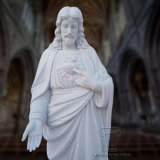 White Marble Statues of Jesus, Religious Sculpture