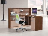 Modern Wood Furniture Office Computer Desk with Bookshelf
