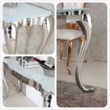 White Glass Modern Console Table Home Furniutre