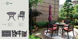 Outdoor Cast Aluminium Table (HY-T007)