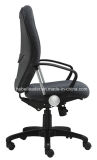 Round Back Computer Manager Chair Fabric Functional Office Chair with Armrest (LDG-838B)
