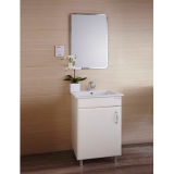 Oppein No Top Mini Beautiful Wooden Bathroom Cabinet with Legs