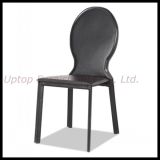 Oval Back Leather & Metal Restaurant Dining Chair (SP-LC276)