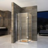 6/8mm Tempered Glass Hinge Square Bathroom Shower Cabinet