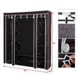 Modern Simple Wardrobe Household Fabric Folding Cloth Ward Storage Assembly King Size Reinforcement Combination Simple Wardrobe (FW-36E)