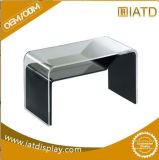 Clear Plastic Acrylic Display Tea Book Table in Office