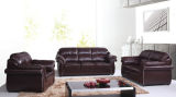 Classical Italian Leather Sofa with High Density Sponge Sofa Set