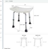 Plastic Aluminium Bathroom Shower Chair and Bath Bench Chair-Ss-Al-1201