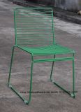 Metal Stackable Leisure Garden Restaurant Side Wire Dining Chair
