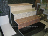Granite Stairs Pre-Cut Stone Steps and Risers Customized Marble Stairs