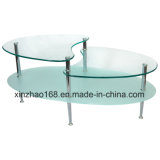 Simple Style Top Metal Legs Coffee Table