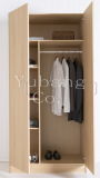 Melamine Wardrobe (bedroom wardrobe) (BF24)