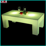 Illuminated LED End Table Illuminated Table