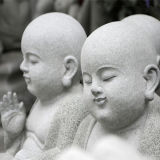 Granite Baby Buddha Statue
