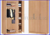 Simple Modern Wooden Wardrobe with 3 Door (SZ-WD056)