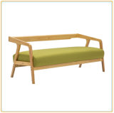 Couch Chair Sofa Chair with Dual Wooden Support Pillow Offered