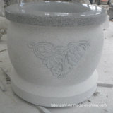 G603 Grey Granite Well for Water Tank with Carving