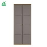 Wardrobe Furniture Manufacturers 2 Doors Clothes Cabinet for Sale