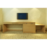 Plywood with Wood Veneer Finish High TV Cabinet (ST-04)