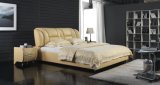 High Quality Bedroom Sets Luxury Leather Bed (6027)