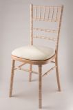 Beech Wood Limewash UK Style Chiavari Chair with Cushion
