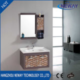 New Design Wall PVC Bathroom Wash Basin Cabinet
