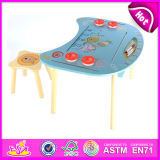 2014 Wooden Table and Chair for Kids, Study Wooden Table and Chair Set for Children, Hot Sale Wooden Table and Chairs Toy W08g127