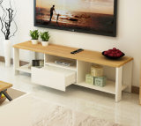 Wooden TV Cabinet with Showcase, TV Cabinet Design in Living Room