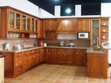 Guangzhou Factory Supply Solid Wood Kitchen Cabinet