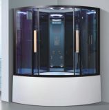 Hot Sale! 1400mm Sector Steam Sauna with Jacuzzi and Shower (AT-17201)
