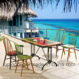 Wooden Restaurant Furniture Set with Colorful Peacock Chair (SP-CT693)