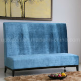 Modern Restaurant Furniture Sofa with High Backrest and Velvet Upholstery (SP-KS341)