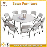 High Quality Hotel Wedding Plastic Round HDPE Table
