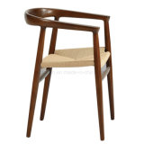 Vintage Style Solid Wood Dining President The Chair with Woven Rope (SP-EC605)