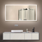 Custom Us Hotel Bathroom Frameless LED Lighted Backlit Mirror