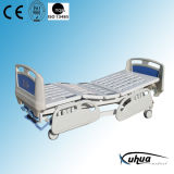 Central Braking Three Cranks Manual Hospital Medical Bed (A-15)