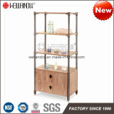 NSF Certificate Easy Assemble Steel Wooden Cabinet Living Room Furniture