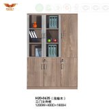 Modern Office Furniture Filing Cabinet with Glass Doors (H20-0635)