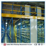 High Rise Work Platform Brackets for Heavy Storage Mezzanine Shelves