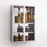 High Quality Stainless Steel Kitchen Corner Storage Cabinet 7035